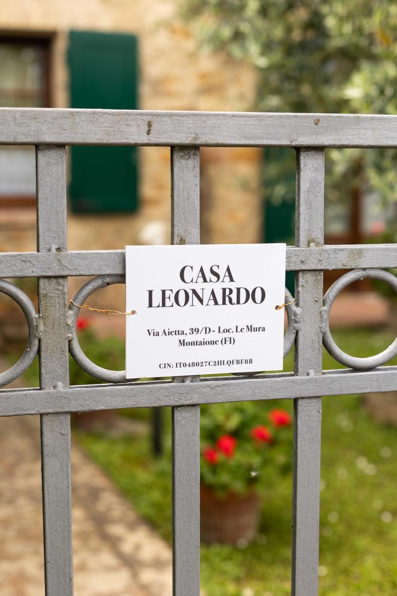 Casa Leonardo, Montaione, Mura Buitenkant foto