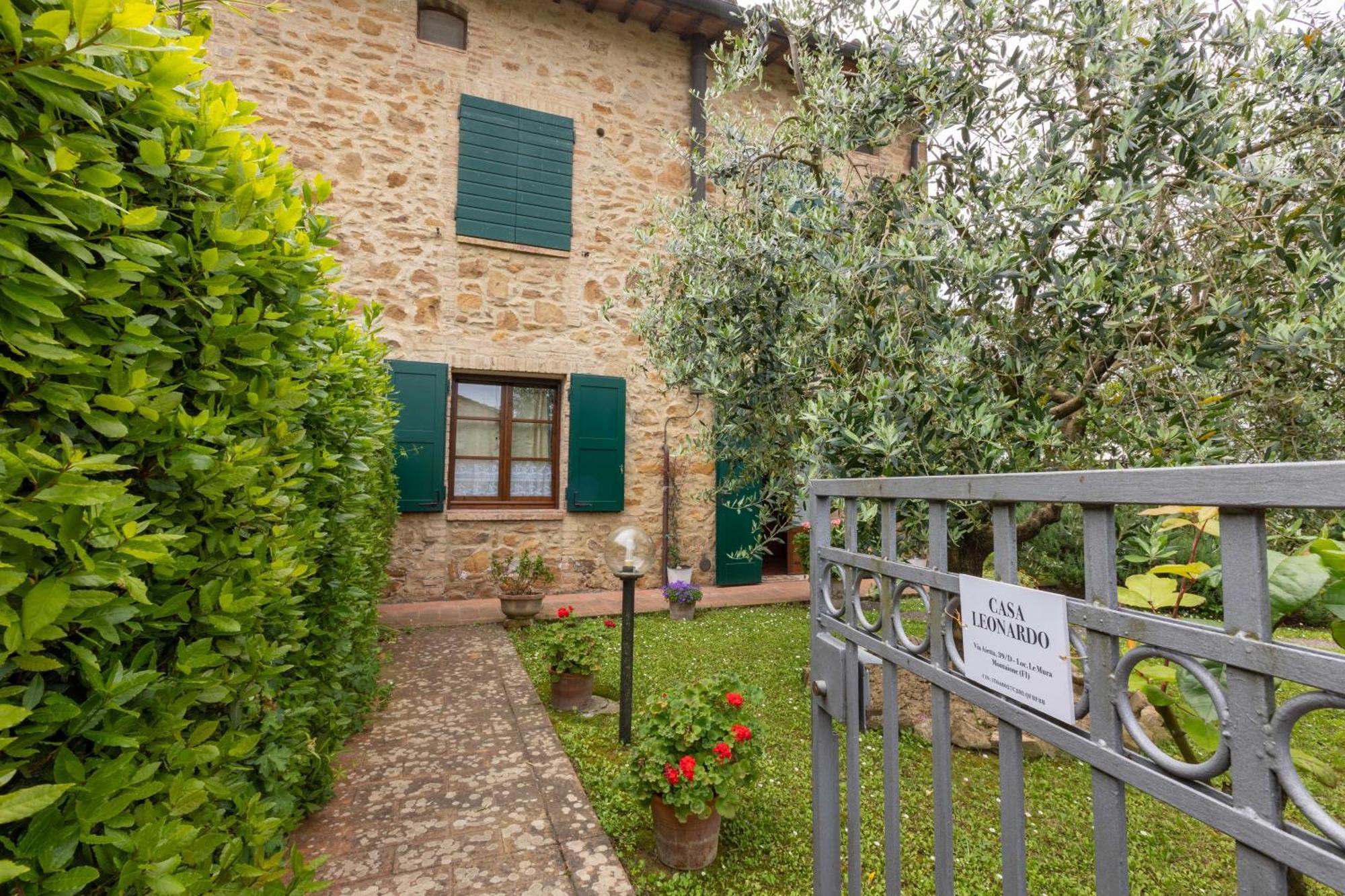 Casa Leonardo, Montaione, Mura Buitenkant foto